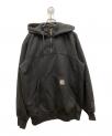 ）の古着「RAIN DEFENDER LOOSE FIT HEAVYWEIGHT QUARTER-ZIP SWEATSHIRT」｜ブラック