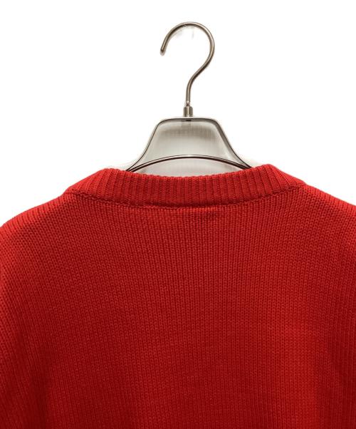 MICKEY & CO（ミッキー＆コー）Mickey & Co (ミッキー＆コー) ヴィンテージキャラクターニット レッド サイズ:表記なしの古着・服飾アイテム