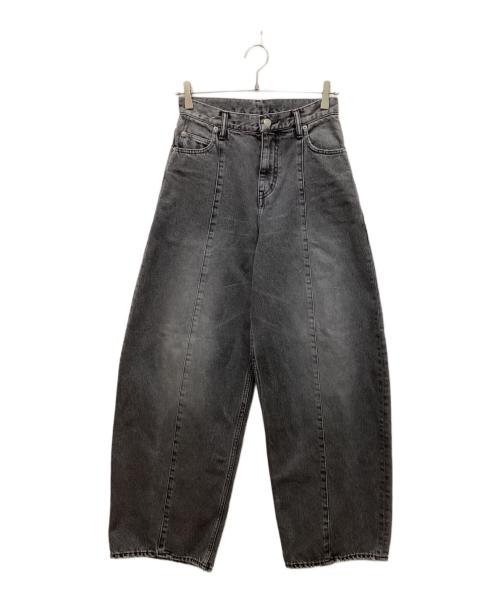 Hysteric Glamour（ヒステリックグラマー）Hysteric Glamour (ヒステリックグラマー) カーブデニムパンツ グレー サイズ:W25の古着・服飾アイテム