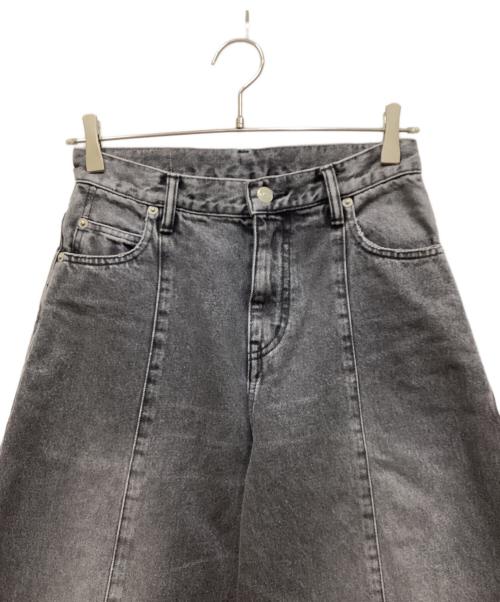Hysteric Glamour（ヒステリックグラマー）Hysteric Glamour (ヒステリックグラマー) カーブデニムパンツ グレー サイズ:W25の古着・服飾アイテム
