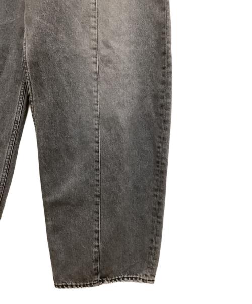 Hysteric Glamour（ヒステリックグラマー）Hysteric Glamour (ヒステリックグラマー) カーブデニムパンツ グレー サイズ:W25の古着・服飾アイテム