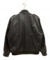 USED (ユーズド) レザージャケット ブラック サイズ:L：5000円