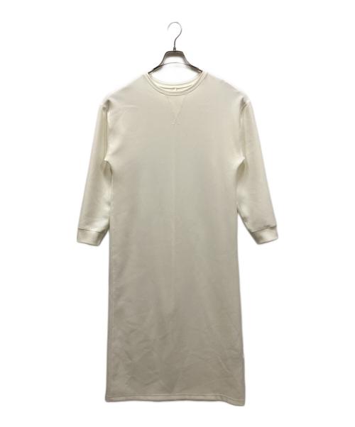 Whim Gazette（ウィムガゼット）Whim Gazette (ウィムガゼット) Vガゼットワンピース ホワイト サイズ:FREEの古着・服飾アイテム