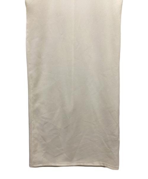 Whim Gazette（ウィムガゼット）Whim Gazette (ウィムガゼット) Vガゼットワンピース ホワイト サイズ:FREEの古着・服飾アイテム