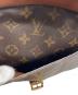 中古・古着 LOUIS VUITTON (ルイ ヴィトン) ジュヌフィーユPMショルダーバッグ ブラウン：15000円