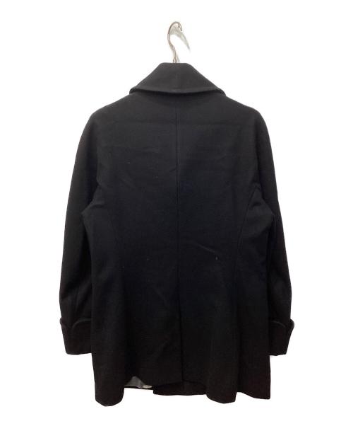 Vivienne Westwood（ヴィヴィアンウエストウッド）Vivienne Westwood (ヴィヴィアンウエストウッド) 銀ボタンPコート ブラック サイズ:46の古着・服飾アイテム