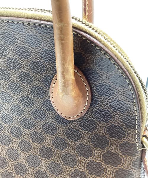 CELINE（セリーヌ）CELINE (セリーヌ) 2WAYマカダム柄バッグ ブラウンの古着・服飾アイテム