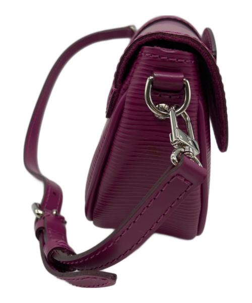 LOUIS VUITTON（ルイ ヴィトン）LOUIS VUITTON (ルイ ヴィトン) エピ ポシェット・モンテーニュ ハンドバッグ パープルの古着・服飾アイテム