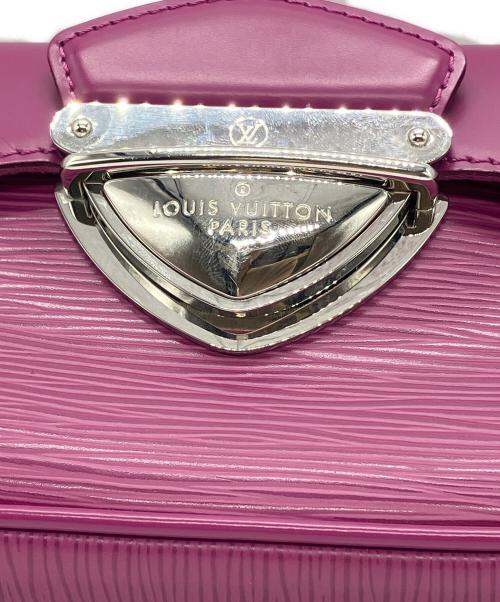 LOUIS VUITTON（ルイ ヴィトン）LOUIS VUITTON (ルイ ヴィトン) エピ ポシェット・モンテーニュ ハンドバッグ パープルの古着・服飾アイテム