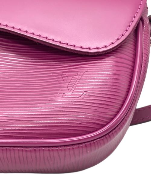 LOUIS VUITTON（ルイ ヴィトン）LOUIS VUITTON (ルイ ヴィトン) エピ ポシェット・モンテーニュ ハンドバッグ パープルの古着・服飾アイテム