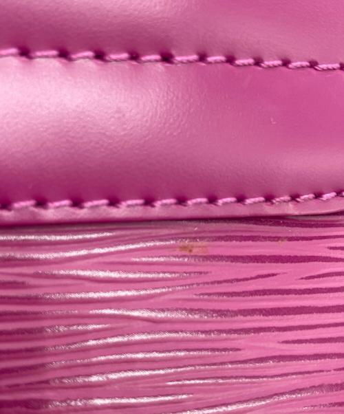 LOUIS VUITTON（ルイ ヴィトン）LOUIS VUITTON (ルイ ヴィトン) エピ ポシェット・モンテーニュ ハンドバッグ パープルの古着・服飾アイテム