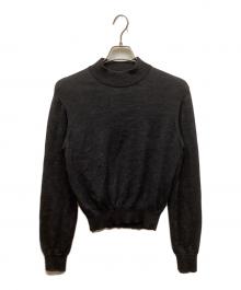 DOLCE & GABBANA（ドルチェ＆ガッバーナ）の古着「ウールモックネックニット」｜グレー