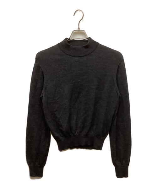 DOLCE & GABBANA（ドルチェ＆ガッバーナ）DOLCE & GABBANA (ドルチェ＆ガッバーナ) ウールモックネックニット グレー サイズ:46の古着・服飾アイテム