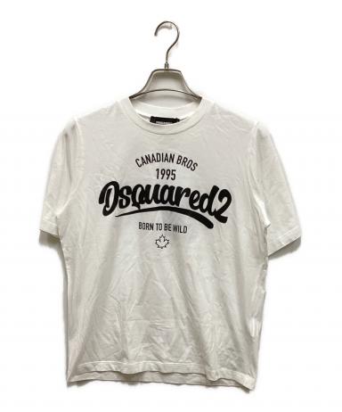 中古・古着通販】DSQUARED2 (ディースクエアード) ロゴプリントTシャツ