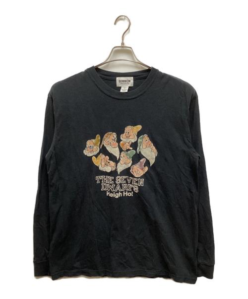 BOWWOW（バウワウ）BOWWOW (バウワウ) DISNEY (ディズニー) ロングスリーブカットソー ブラック サイズ:Lの古着・服飾アイテム