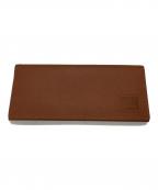 Burberry'sバーバリー）の古着「裏ノバチェック二つ折り長財布」｜ブラウン