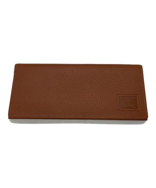 Burberry's（バーバリー）Burberry's (バーバリー) 裏ノバチェック二つ折り長財布 ブラウンの古着・服飾アイテム