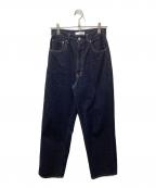 moussyマウジー）の古着「HW LOOSE STRAIGHT OW」｜インディゴ