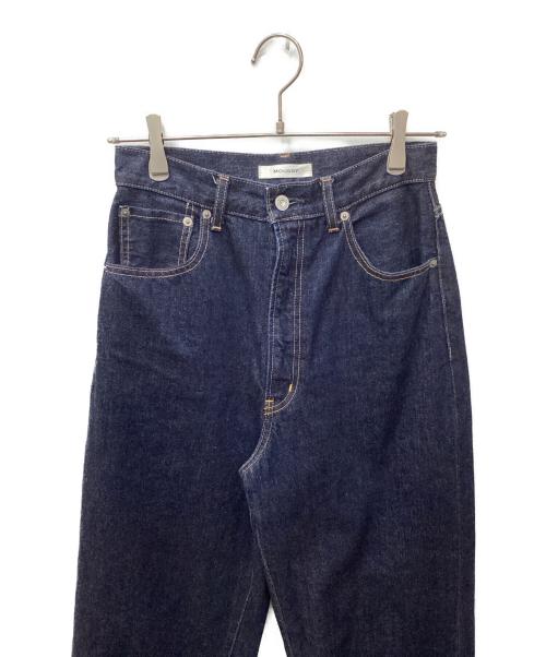 moussy（マウジー）moussy (マウジー) HW LOOSE STRAIGHT OW インディゴ サイズ:26の古着・服飾アイテム