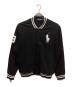 POLO RALPH LAUREN（ポロ・ラルフローレン）の古着「ビッグポニースウェットスタジャン」｜ブラック