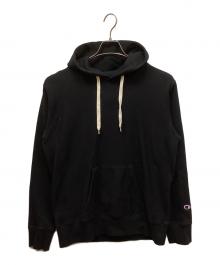 Champion REVERSE WEAVE（チャンピオン リバース ウィーブ）の古着「スウェットパーカー」｜ブラック