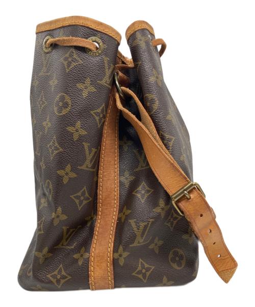 LOUIS VUITTON（ルイ ヴィトン）LOUIS VUITTON (ルイ ヴィトン) プチノエ 巾着ショルダーバッグ ブラウンの古着・服飾アイテム
