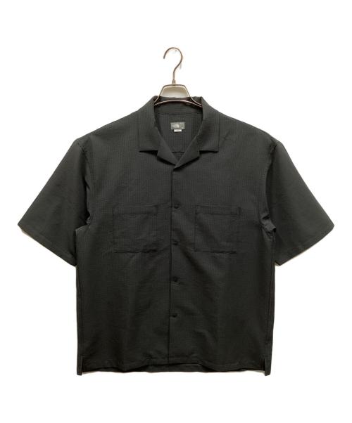 THE NORTH FACE（ザ ノース フェイス）THE NORTH FACE (ザ ノース フェイス) S/S Seersucker Vent Mesh Shirt グレー サイズ:XLの古着・服飾アイテム