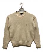 POLO RALPH LAURENポロ・ラルフローレン）の古着「コットンニット」｜アイボリー