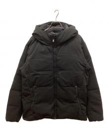 BEAUTY&YOUTH（ビューティーアンドユース）の古着「“小松マテーレ” シャンブレー ALLIED ダウンジャケット」｜ブラック