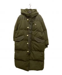 FRED PERRY（フレッドペリー）の古着「ダウンコート」｜オリーブ