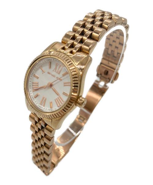 MICHAEL KORS（マイケル・コース）MICHAEL KORS (マイケル・コース) リストウォッチ ホワイトの古着・服飾アイテム