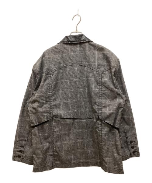 Knuth Marf（クヌースマーフ）knuth marf (クヌースマーフ) 襟切替ブルゾン グレー サイズ:FREEの古着・服飾アイテム