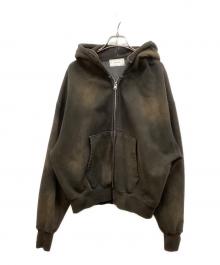 soerte（ソエルテ）の古着「Heavy weight double zip」｜ブラウン