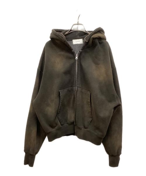 soerte（ソエルテ）soerte (ソエルテ) Heavy weight double zip ブラウン サイズ:2の古着・服飾アイテム