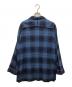 SUBLATIONS (サブレーションズ) OMBRE CHECK PAJAMA SHIRT ブルー サイズ:1：18000円