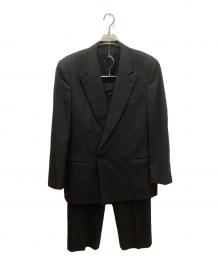 ARMANI COLLEZIONI（アルマーニ コレツィオーニ）の古着「ダブルジャケットセットアップ」｜ネイビー