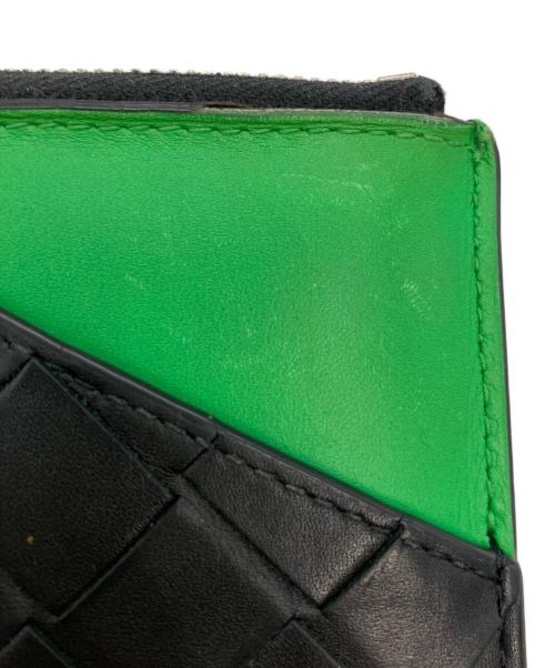 BOTTEGA VENETA（ボッテガベネタ）BOTTEGA VENETA (ボッテガベネタ) フラグメントケース ブラック×グリーンの古着・服飾アイテム