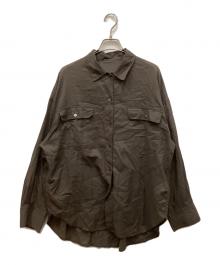 GALLARDA GALANTE（ガリャルダガランテ）の古着「ローンシャツ」｜ブラウン