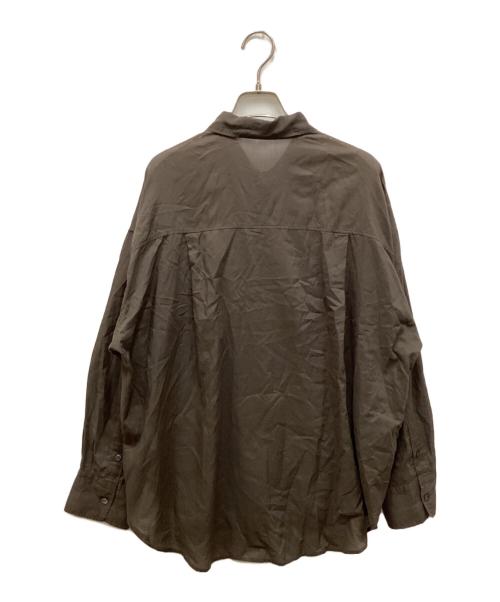 GALLARDA GALANTE（ガリャルダガランテ）GALLARDA GALANTE (ガリャルダガランテ) ローンシャツ ブラウン サイズ:FREEの古着・服飾アイテム