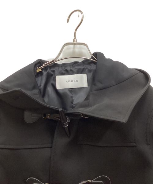 ADORE（アドーア）ADORE (アドーア) トリプルクロスジャケット ショートダッフル ジャケット ブラック サイズ:38の古着・服飾アイテム
