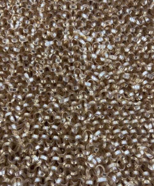 ANTEPRIMA（アンテプリマ）ANTEPRIMA (アンテプリマ) サークルハンドルワイヤーバッグ ゴールドの古着・服飾アイテム