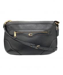 COACH（コーチ）の古着「IVIE MESSENGER / アイビーメッセンジャーバッグ」｜ブラック