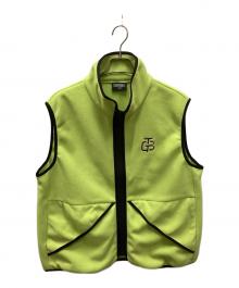 THURSDAY GOLFIN BUTCHERS（サーズデイゴルフィンブッチャーズ）の古着「フリースベスト」｜グリーン