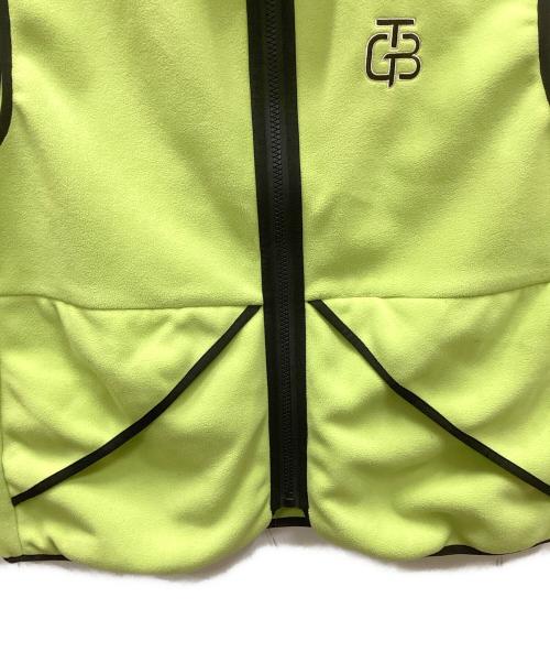 THURSDAY GOLFIN BUTCHERS（サーズデイゴルフィンブッチャーズ）THURSDAY GOLFIN BUTCHERS (サーズデイゴルフィンブッチャーズ) フリースベスト グリーン サイズ:M/Lの古着・服飾アイテム