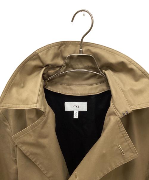 HYKE（ハイク）HYKE (ハイク) ライナー付トレンチコート ブラウン サイズ:2の古着・服飾アイテム