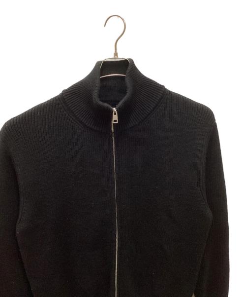 ZARA（ザラ）ZARA (ザラ) ORIGINS ブリオッシュステッチ カーディガン ブラック サイズ:Lの古着・服飾アイテム