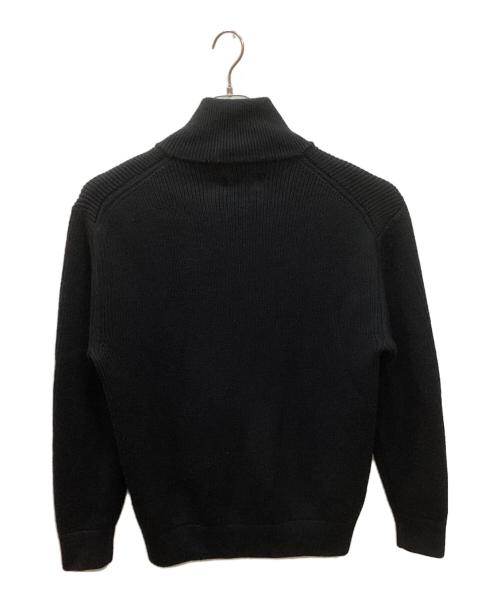 ZARA（ザラ）ZARA (ザラ) ORIGINS ブリオッシュステッチ カーディガン ブラック サイズ:Lの古着・服飾アイテム