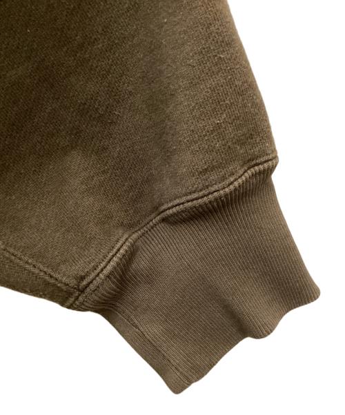 blurhms ROOTSTOCK（ブラームスルーツストック）blurhms ROOTSTOCK (ブラームスルーツストック) Soft&Hard Sweat Crew Hoodie P/O ブラウンの古着・服飾アイテム