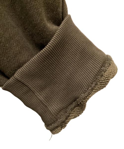 blurhms ROOTSTOCK（ブラームスルーツストック）blurhms ROOTSTOCK (ブラームスルーツストック) Soft&Hard Sweat Crew Hoodie P/O ブラウンの古着・服飾アイテム