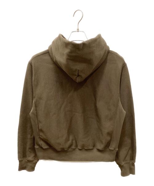 blurhms ROOTSTOCK（ブラームスルーツストック）blurhms ROOTSTOCK (ブラームスルーツストック) Soft&Hard Sweat Crew Hoodie P/O ブラウンの古着・服飾アイテム